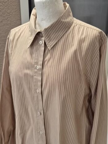 Bluse “ Opus “ Größe 42 in Camel/Weiß gestreift
