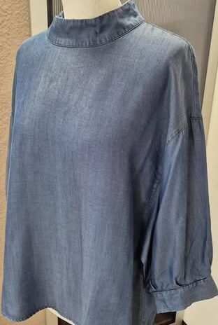 Jeansbluse “ Someday “ Größe 42 in Blau