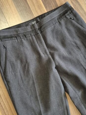 Hose “ Steffen Schraut “ Größe 38 in Anthrazitgrau/Schwarz 32% Viscose
