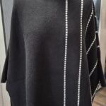 Pulli “ Someday “ Größe OS (38-40/42) in Schwarz/Weiß