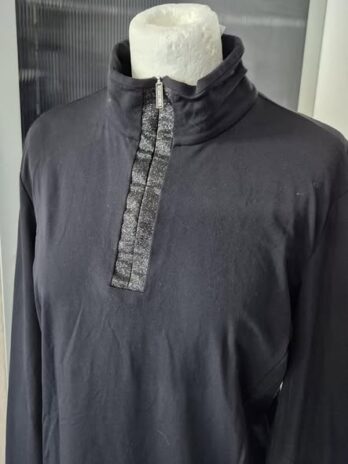 Shirt “ Schneehaserl “ Größe 40 in Schwarz/Silber