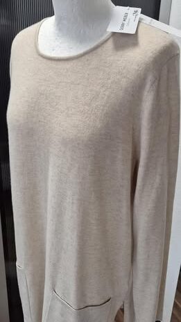 Pulli “ Gerry Weber “ Größe 40 in Beige NEU! 40% Viscose 15% Wolle 5% Cashmere