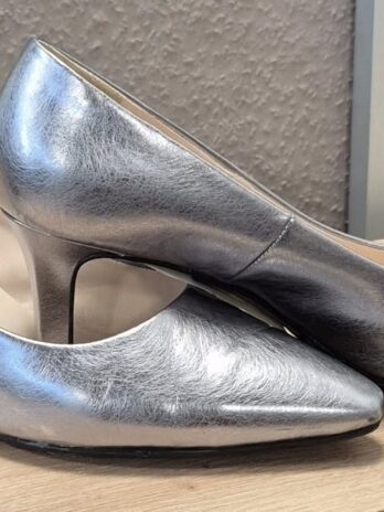 Pumps “ Peter Kaiser “ Größe 39 in Silber/Leder NEU!