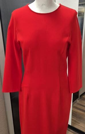 Kleid “ OUI “ Größe 38 in Rot 66% Viscose