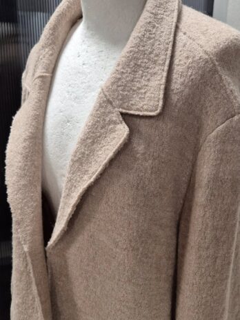 Jacke “ Sa.Hara “ Größe 44 in Beige 60% Viscose 40% Wolle