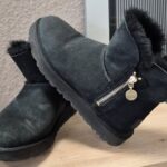 Booties “ UGG “ Größe 38 in Schwarz/Leder