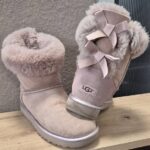 Booties “ UGG “ Größe 38 in Altrosa/Leder