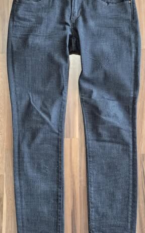 Jeans “ Esprit “ Größe 40 in Blau/Grau gemustert