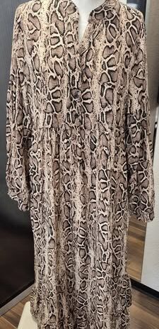Kleid “ Altamira Milano “ Größe 38 in Beige/Braun/Schwarz Animalprint