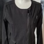 Jacke “ Jones Body Shape “ Größe 36 in Schwarz 75% Viscose
