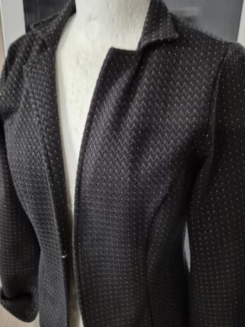 Blazer “ Betty Barclay “ Größe 36 in Schwarz/Gold 36% Baumwolle