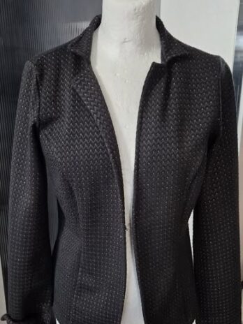 Blazer “ Betty Barclay “ Größe 36 in Schwarz/Gold 36% Baumwolle