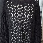 Lochpulli “ Benetton “ Größe 38 in Schwarz