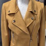 Jacke “ HF Woman Collection “ Größe M in Curry/Waschleder