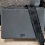 Tasche “ Parfois “ in Grau/Kunstleder Breite ca 25cm Höhe ca 18cm