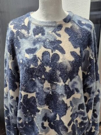 Pulli “ B. Young “ Größe 38 in Blau/Beige gemustert