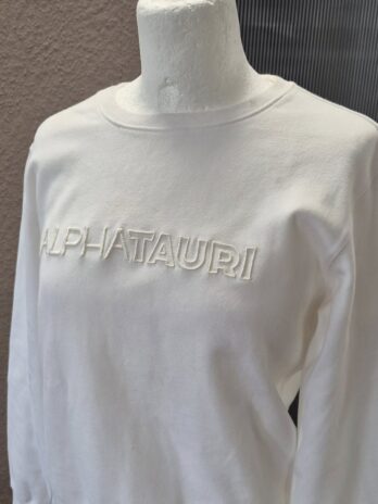 Sweater “ Alphatauri “ Größe 36 in Weiß Baumwolle