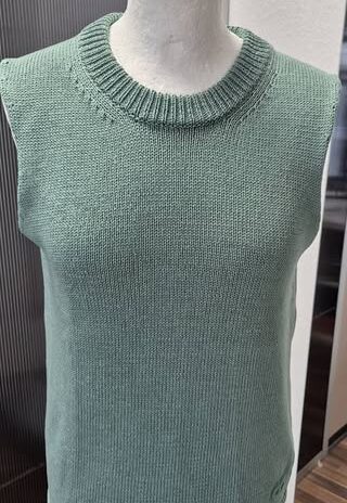 Pullunder “ Alphatauri “ Größe 36 in Grün 100% Baumwolle
