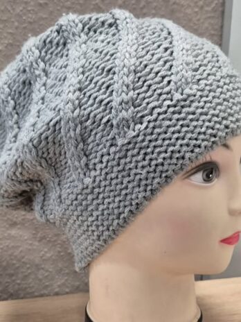 Haube “ No Name “ Größe OS in Hellgrau