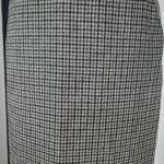 Rock “ Minimum “ Größe 36 in Schwarz/Grau/Olivgrün Hahnentritt 10% Wolle