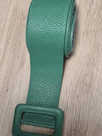 Gürtel “ Made in Italy “ Länge ca 113cm in Grün/Leder