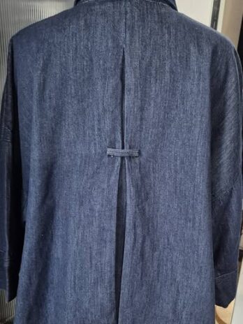 Jeansbluse “ Zara “ Größe M in Blau