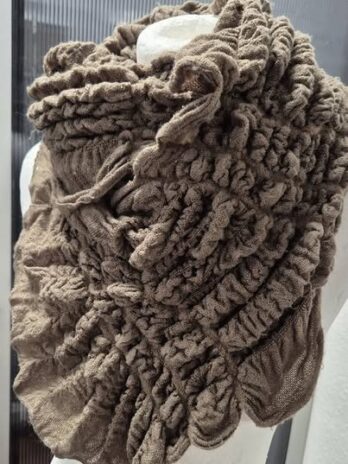 Schal “ Made in Italy “ Größe OS in Olivgrün