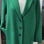 Jacke “ Marella “ Größe 38 in Smaragdgrün 60% Wolle 40% Viscose