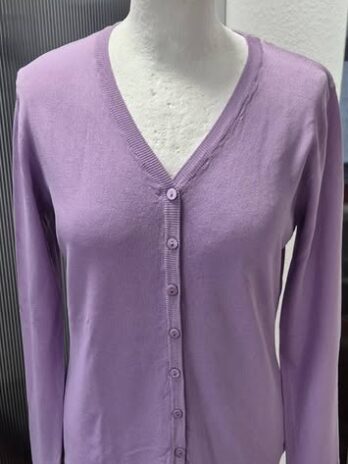 Weste “ Risskio “ Größe 38 in Flieder 65% Viskose