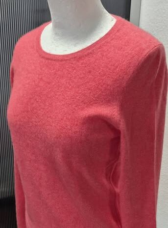 Pulli “ Esisto “ Größe 36 in Coralle 100% Cashmere NEU!