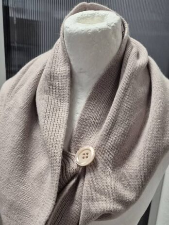 Loop “ Benetton “ Größe OS in Beige 80% Wolle