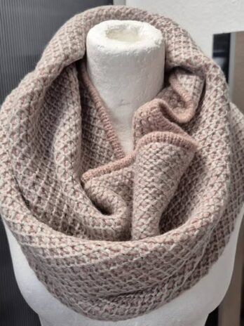 Loop “ Tom Tailor “ Größe OS in Rosa/Grau gemustert