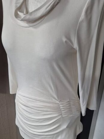 Shirt “ Riani “ Größe 36 in Offwhite 92% Viscose