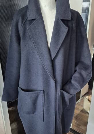 Mantel “ Dine`n`Dance “ Größe 40 in Dunkelblau 40% Wolle