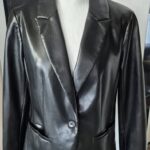 Blazer “ Comma “ Größe 38 in Schwarz/Kunstleder