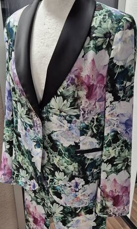 Hosenanzug “ Brian By Brian Rennie “ Größe 38 in Floral/Bunt gemustert