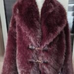 Jacke “ Zara “ Größe 38 in Barolo/Webpelz Fake-Fur