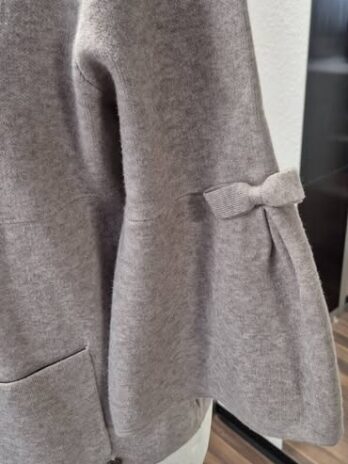 Weste “ Alfa Fashion “ Größe 36 in Taupe 50% Viscose