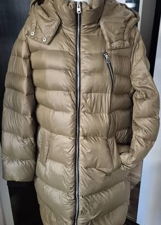 Steppmantel mit abnehmbarer Kapuze “ Y.A.S. “ Größe 44 in Olivgrün