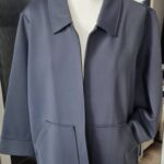 Blazer “ Someday “ Größe 42 in Taubengrau verschlusslos