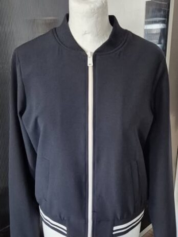 Bomberjacke “ Comma “ Größe 36/38 in Dunkelblau/Weiß