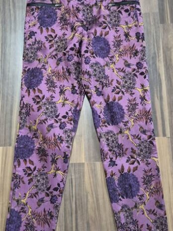 Hose “ Orwell “ Größe 34 in Pink/Lila floral gemustert