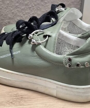 Sneakers “ Rebecca Minkoff “ Größe 38 in Khakigrün/Leder