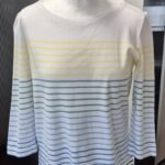 Shirt “ Brax “ Größe 40 in Weiß/Bunt gestreift Baumwolle