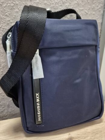 Tasche “ Mandarina Duck “ in Dunkelblau/Textil NEU! Breite ca 19cm Höhe ca 23cm