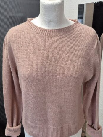 Pulli “ Made in Italy “ Größe 38 in Rosa/Silber/Lurex
