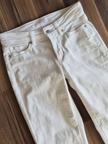 Jeans “ Cambio “ Größe 36 in Weiß Baumwolle