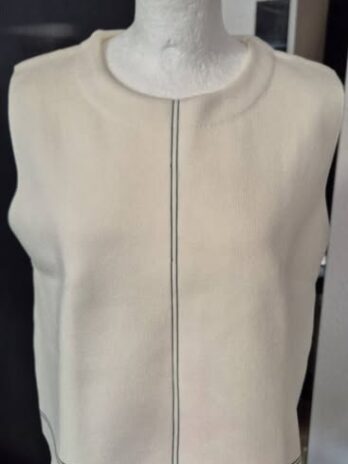 Pullunder “ Zara “ Größe L in Beige/Blau