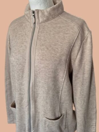 Weste “ Frank Walder “ Größe 40 in Beige 45% Viscose