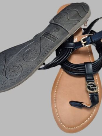 Flip-Flops “ Tom Tailor “ Größe 40 in Schwarz/Gold NEU!